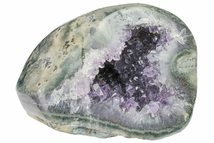 Purple Amethyst Geode - Artigas, Uruguay #151305